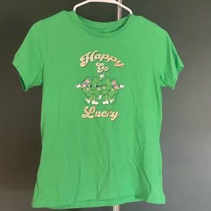 Wonder Nation Green St Patricks Graphic Tee